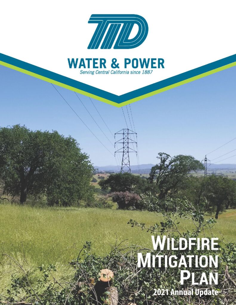 thumbnail of Turlock Irrigation District Wildfire Mitigation Plan 2021 Annual Update