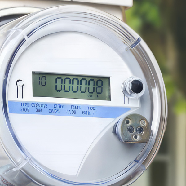 Close up of Smart Meter