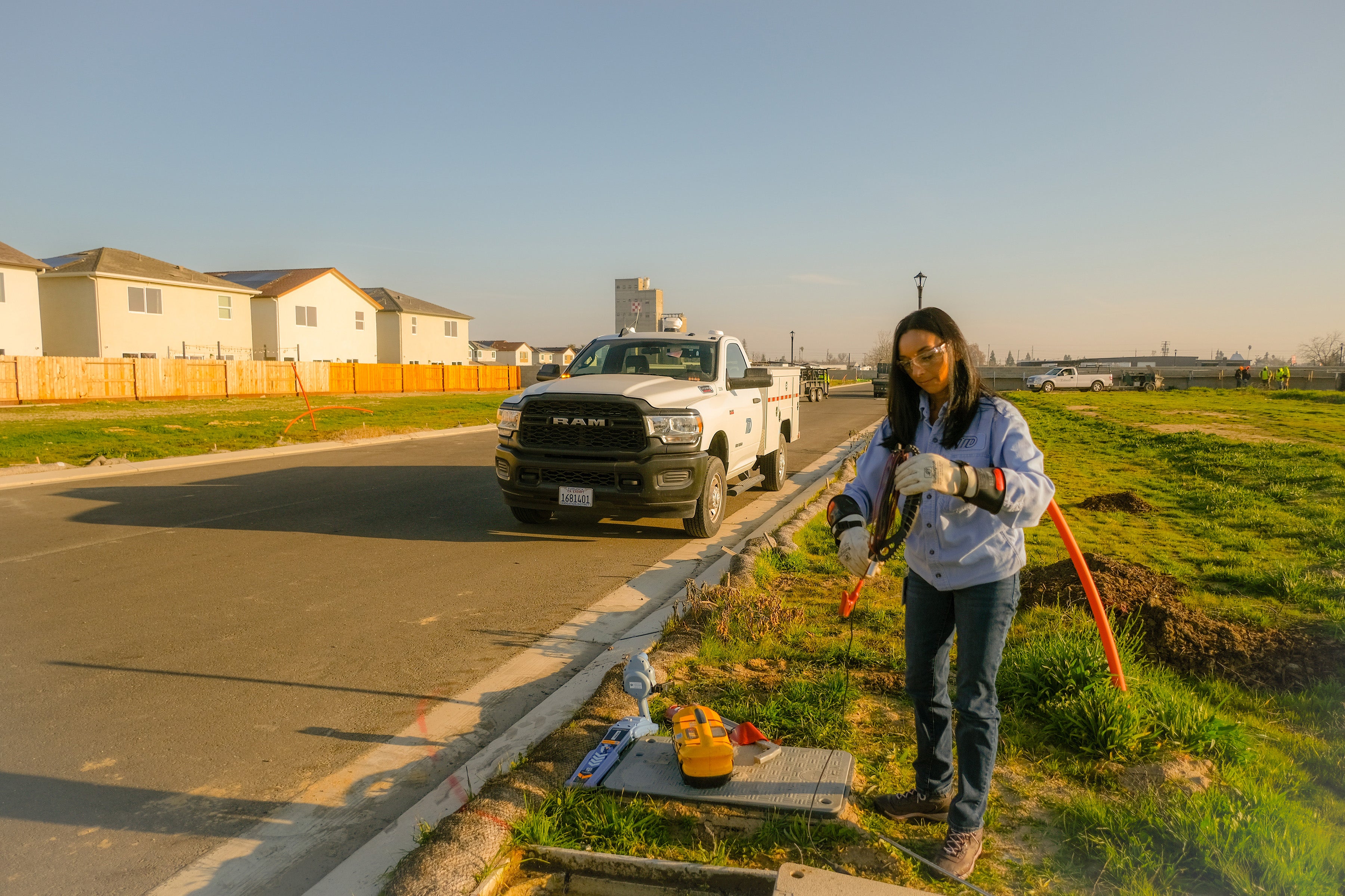 TID Locator using tools. 